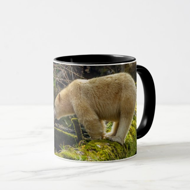 White Spirit Bear Mug (Front Right)