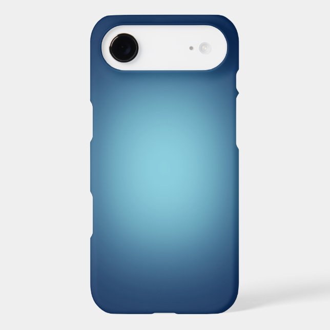White spotlight on blue Case-Mate iPhone case (Back)