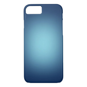 White spotlight on blue iPhone 8/7 case