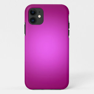 White spotlight on pink iPhone 11 case