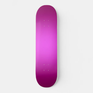 White spotlight on pink skateboard