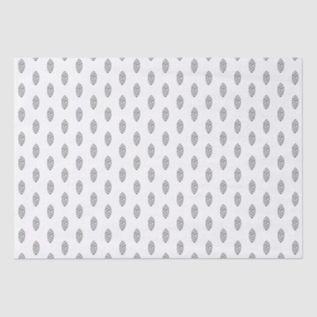 White Spruce Cone tissue paper (Front)
