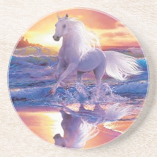 White Stallion Coaster