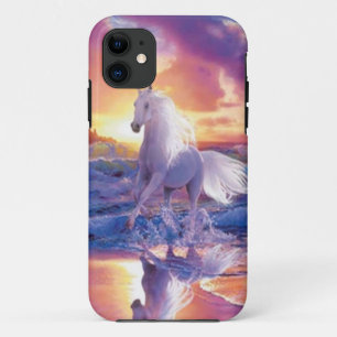 White Stallion iPhone 5G Case