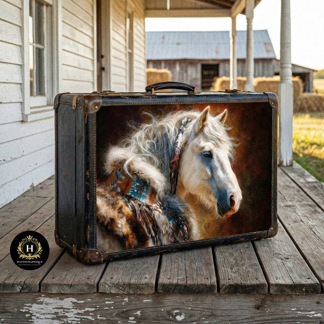 White Stallion Western Furniture Decoupage Tissue Paper (Creator Uploaded)