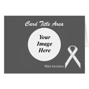 White Standard Ribbon Template by Kenneth Yoncich