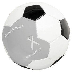 White Standard Ribbon Template by Kenneth Yoncich Football