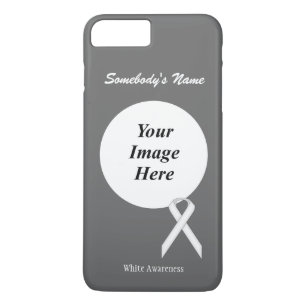 White Standard Ribbon Tmpl by Kenneth Yoncich iPhone 8 Plus/7 Plus Case
