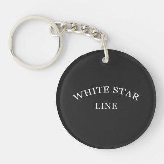 White Star Line CREWMAN'S REPLICA DESIGN TITANIC  Key Ring