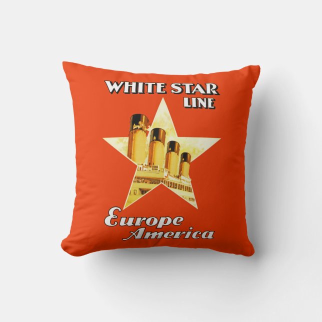 White Star Line Cushion (Front)