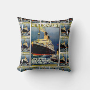 White Star Line Cushion