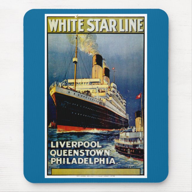 White Star Line Mouse Mat (Front)