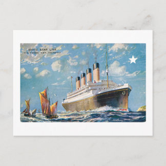 White Star Line Postcard