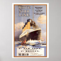 White Star Line Titanic Largest Steamers in the