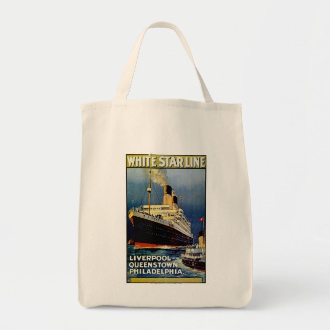 White Star Line Tote Bag (Front)