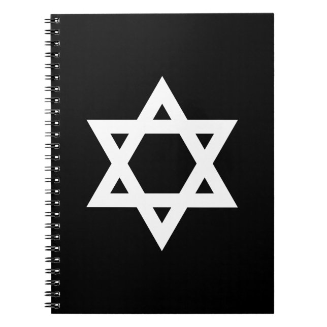 White Star of David Notebook (Front)