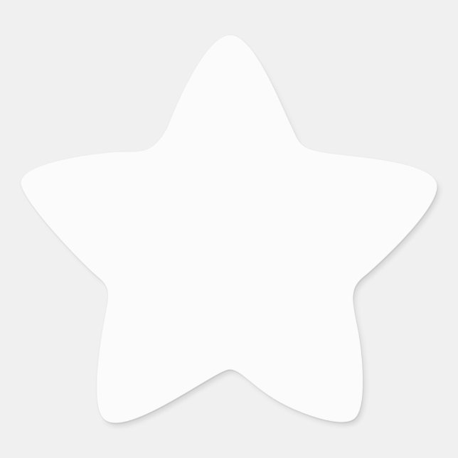 White  Star Sticker (Front)