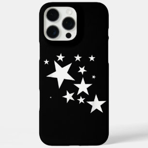White Stars Star-Pattern-Design Costume Gift iPhone 16 Pro Max Case