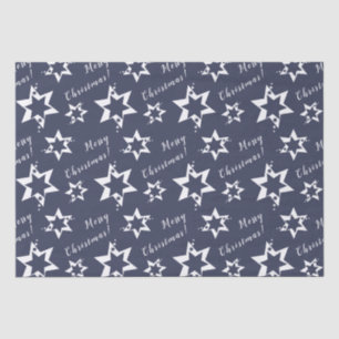 White Stary - Merry Christmas! Purple Tissue Paper