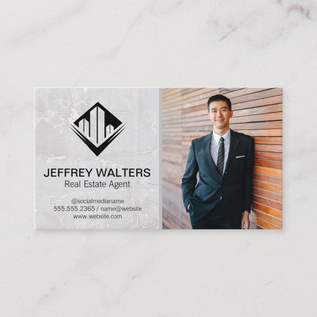 White Stone | Business Man Card (Front)
