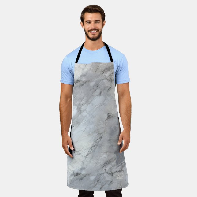 White Stone Textures Design Series 2 Apron (Worn)