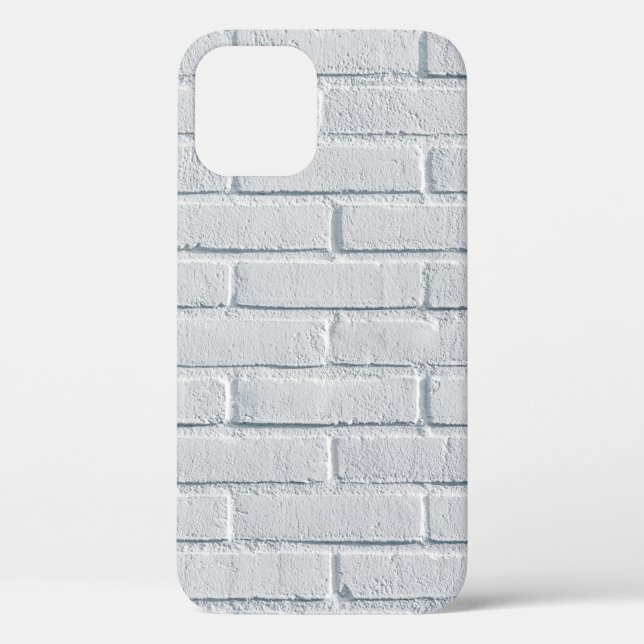 White stone wall bricks pattern Case-Mate iPhone case (Back)