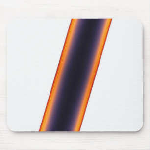 White Stripes Mouse Mat