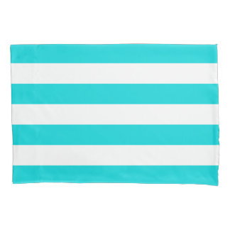 White Stripes Pattern {pick your background color} Pillowcase