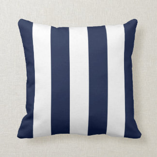 White Stripes Pattern {pick your background colour Cushion