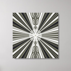 White Sun Canvas Print