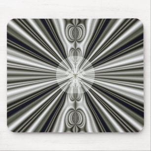 White Sun Mouse Mat