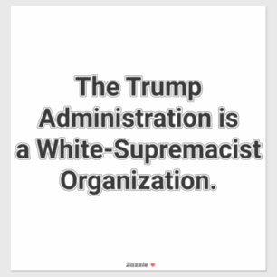 White-Supremacist Trump Hankamer Artjunkhaus Peace