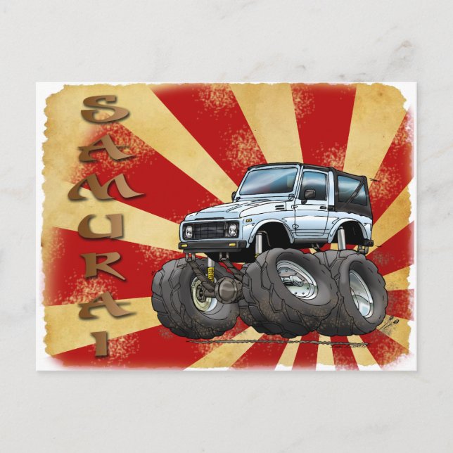 white_suzuki.png postcard (Front)