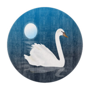 WHITE SWAN CUTTING BOARD