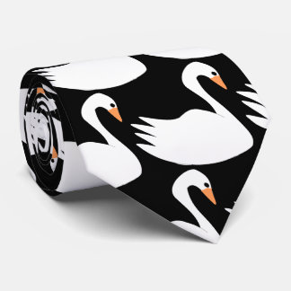 White Swan Design Tie