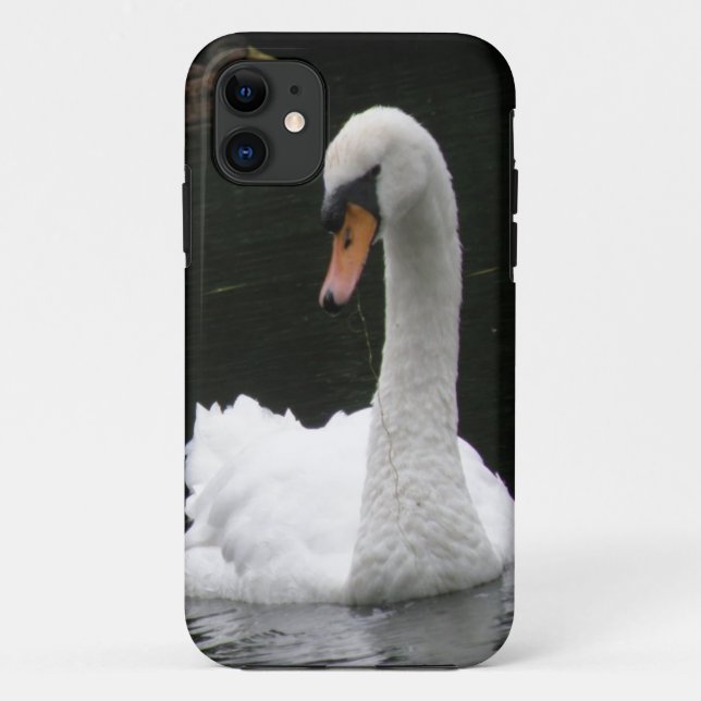 White Swan iPhone Case (Back)