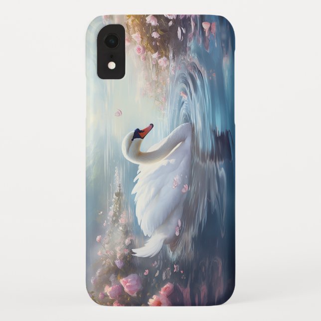 White Swan iPhone / iPad case (Back)