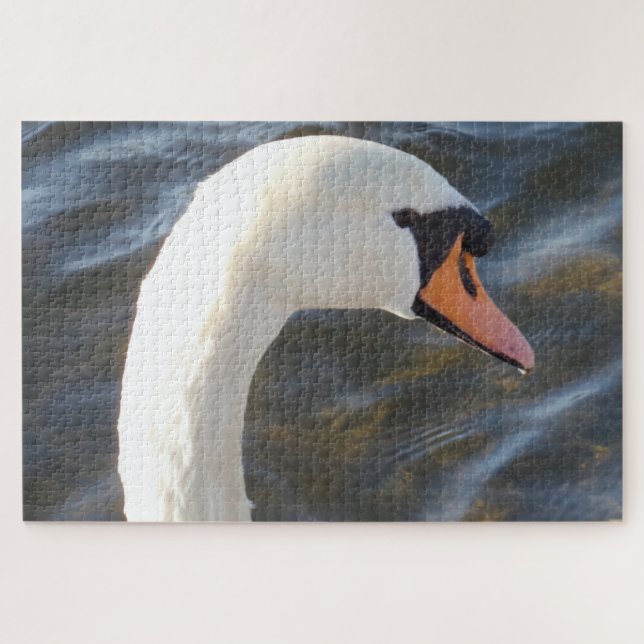 White Swan Jigsaw Puzzle (Horizontal)