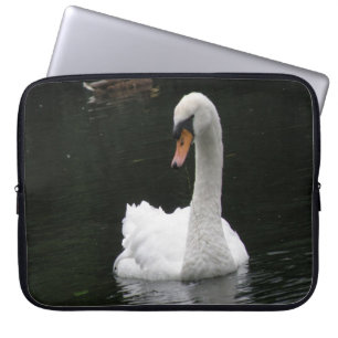 White Swan Laptop Sleeve
