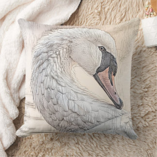 *~* White Swan Sketch Beautiful SC1 Cushion
