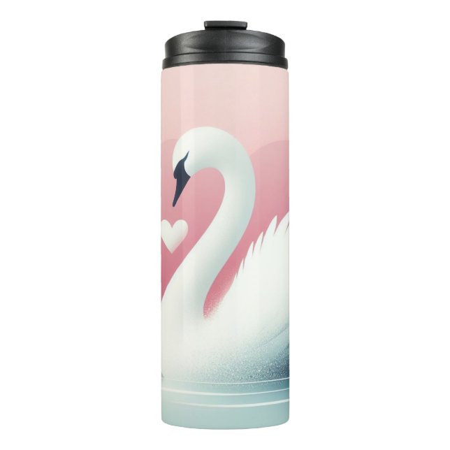 White swan thermal tumbler (Front)