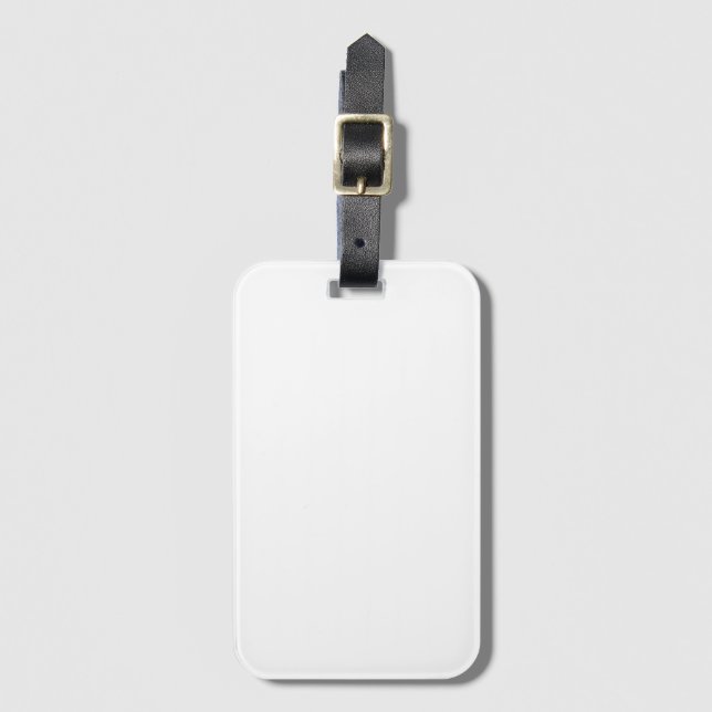 White Swans And Angel Luggage Tag (Front Vertical)