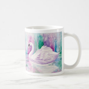 White Swans Coffee Mug