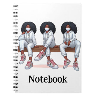 White Sweatsuit Notebook