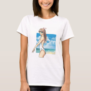 White swimsuit T-Shirt