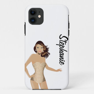 White Swinsuit Girl Mate ID™ iPhone 5 Case