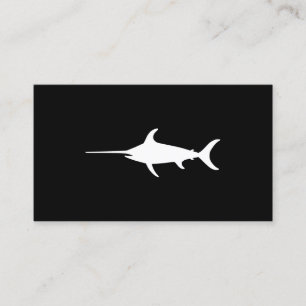 White Swordfish Business Card