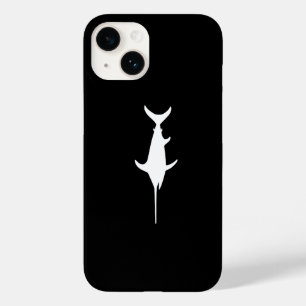 White Swordfish Case-Mate iPhone 14 Case