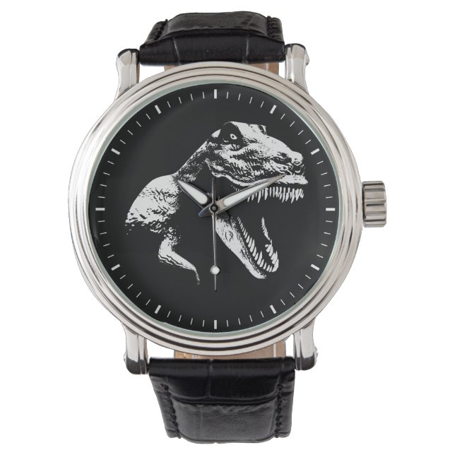 White T Rex Watch (Front)