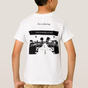 White t-shirt for a boy